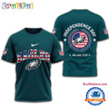 NFL Philadelphia Eagles 2025 Independence Day All Over Print Shirt
