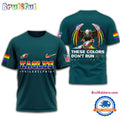 NFL Philadelphia Eagles Football Human Rights Campaign LGBT 2025 3D Shirt