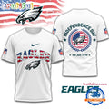 NFL Philadelphia Eagles Football Team Independence Day New Design 3D Shirt