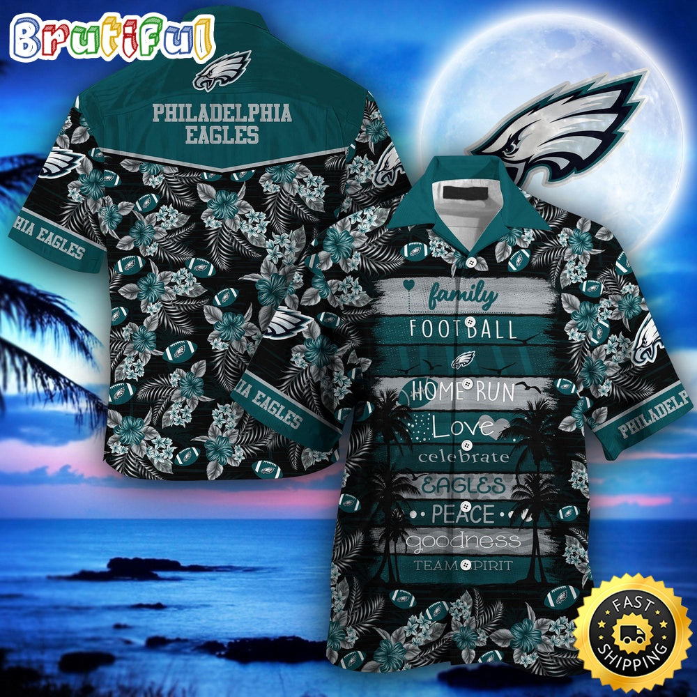 NFL Philadelphia Eagles Hawaii Shirt Family Football Sport Shirt For Loved Ones And Friends