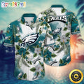 NFL Philadelphia Eagles Hawaii Shirt Flower Trendy Floral Tops