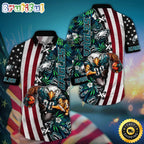 NFL Philadelphia Eagles Hawaii Shirt Mascot Aloha Summer Shirt