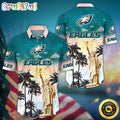 NFL Philadelphia Eagles Hawaii Shirt Statue Of Liberty Aloha Shirt