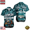NFL Philadelphia Eagles Mascot Football Aloha Hawaiian Shirt