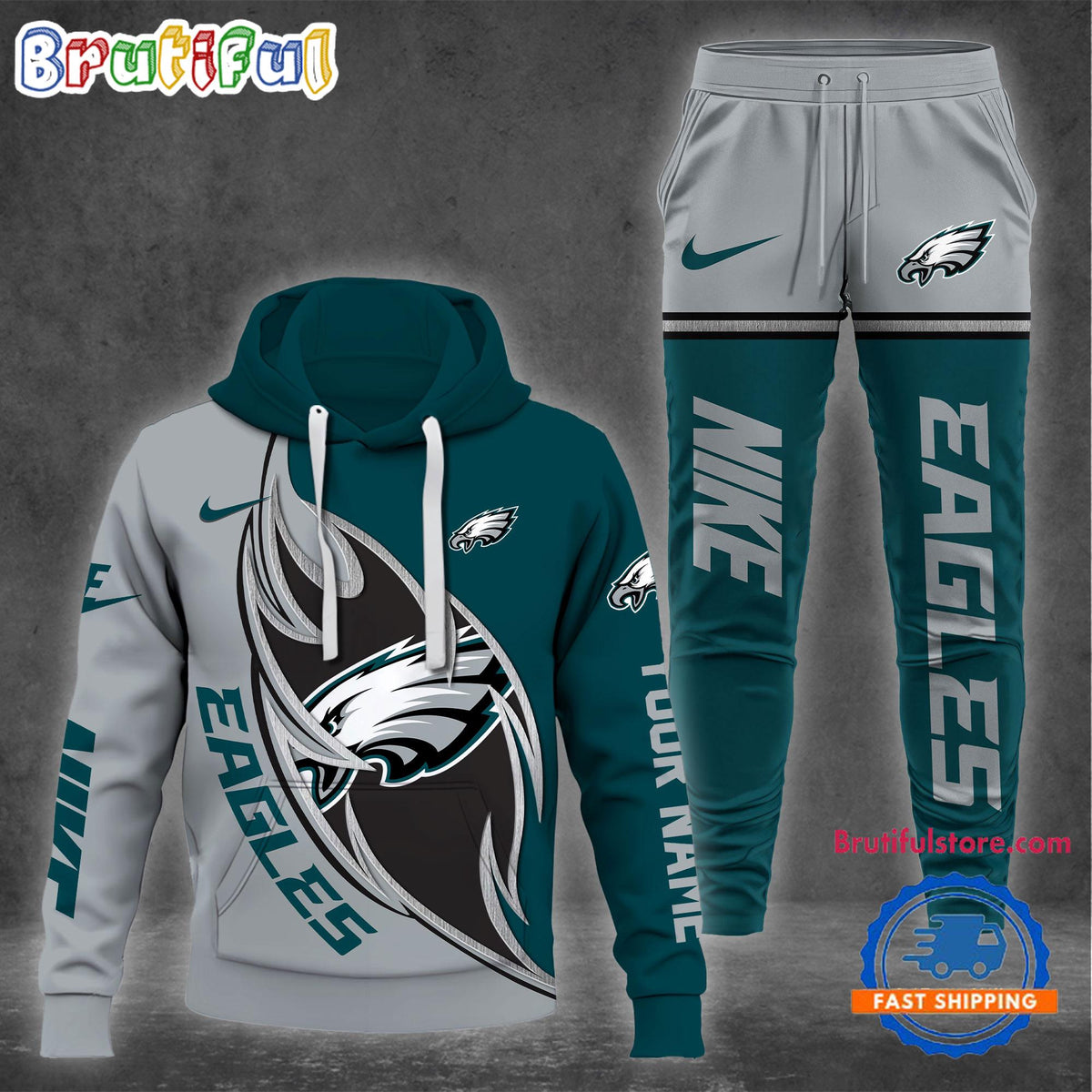 NFL Philadelphia Eagles Special Football Team Design Hoodie And Pants