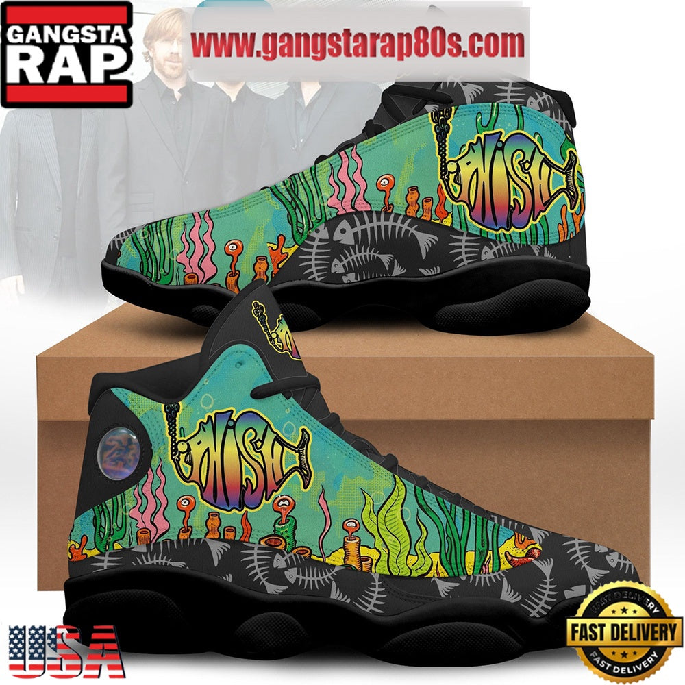 NFL Phish Rock Band First Tube Air Jordan 13 Shoes