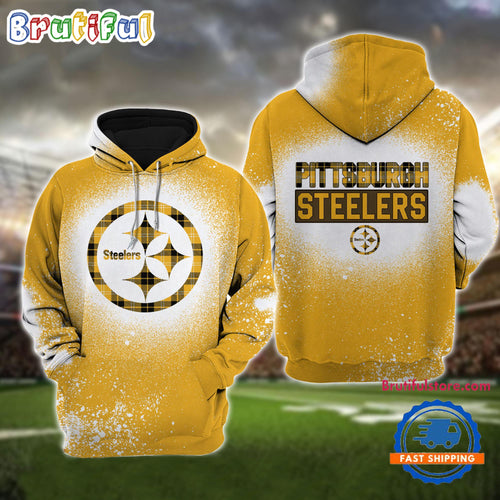 NFL Pittsburgh Steelers All Over Print Christmas Hoodie, Football Christmas Hoodie