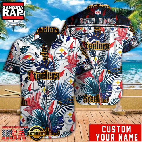 NFL Pittsburgh Steelers Custom Hawaiian Shirt For Men Women