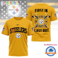 NFL Pittsburgh Steelers Football Team Fire Dept Design T Shirt