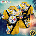 NFL Pittsburgh Steelers Hawaii Shirt Flower Island Inspired Apparel