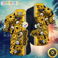 NFL Pittsburgh Steelers Hawaii Shirt Flower Tropical Vibes In Shirts