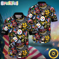 NFL Pittsburgh Steelers Hawaii Shirt Tiki Me Off Aloha Shirt