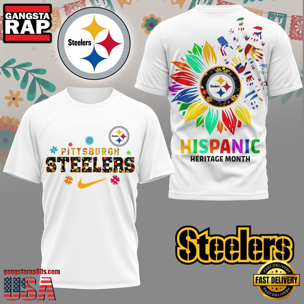 NFL Pittsburgh Steelers Hispanic Heritage Month Unisex T-Shirt