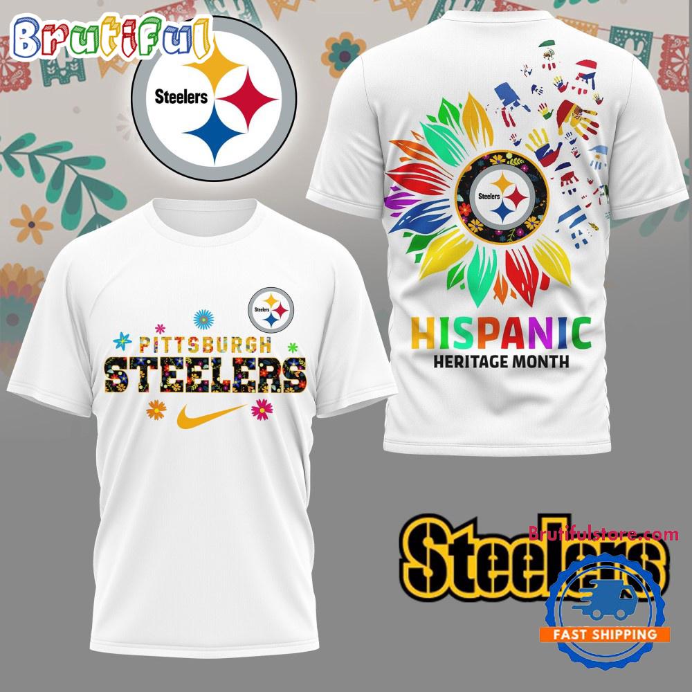 NFL Pittsburgh Steelers Hispanic Heritage Month Unisex 3D Shirt