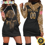 NFL Pittsburgh Steelers Hoodie Dress American Flag