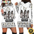 NFL Pittsburgh Steelers Hoodie Dress Gnomes All Over Print Hoodie Women
