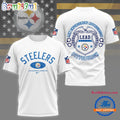 NFL Pittsburgh Steelers Law Appreciation Month 3D Shirt