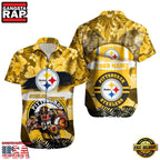NFL Pittsburgh Steelers Mascot Football Aloha Hawaiian Shirt