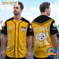 NFL Pittsburgh Steelers Personalized Baseball Jersey