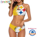 NFL Pittsburgh Steelers Summer Beach Women’s Cami 2 Piece Bikini