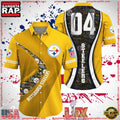 NFL Pittsburgh Steelers Super Bowl LIX 2025 Custom Aloha Hawaiian Shirt
