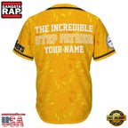 NFL Custom Name Pittsburgh Steelers The Increadible Step Father’s Day New Design Baseball Jersey Shirt