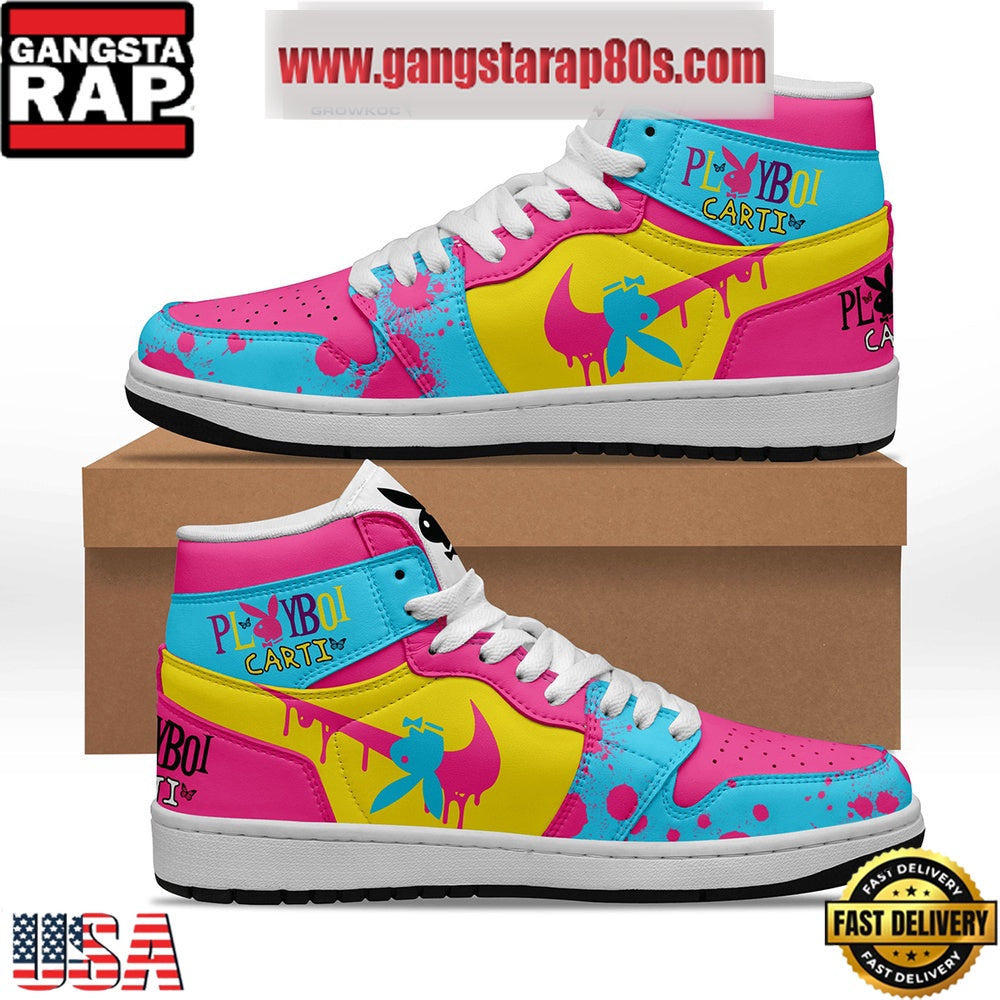 Playboi Carti Fan Air Jordan 1 Sneakers Shoes