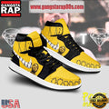 Post Malone Sunflower Song Artist Black Lace Air Jordan 1 Sneakers Shoes