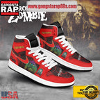 Rob Zombie Dragula Personalized Air Jordan 1 Sneakers Shoes White Version