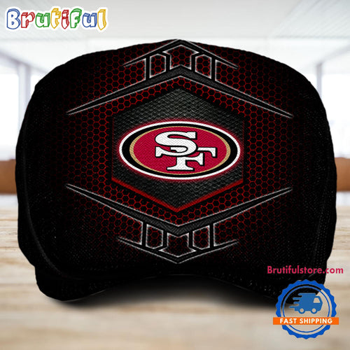 NFL San Francisco 49ers Classic Jeff Cap, Football Team Versatile Jeff Cap