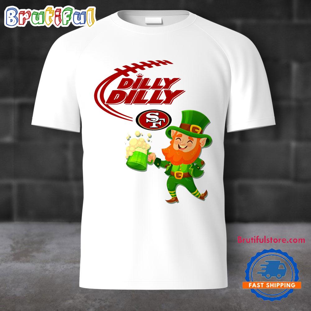 NFL San Francisco 49ers Dilly Dilly Patrick Day 2025 New T-Shirt