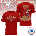 NFL San Francisco 49ers Football And Jesus 3D Shirt