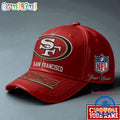 NFL San Francisco 49ers Football Team Personalized All Over Print Cap