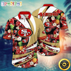 NFL San Francisco 49ers Hawaii Shirt Flower Classic Hawaiian Prints