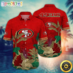 NFL San Francisco 49ers Hawaii Shirt Flower Hawaiian Style Statements