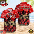 NFL San Francisco 49ers Logo Team Aloha Hawaiian Shirt