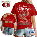 NFL San Francisco 49ers Nurse Appreciation Month Limited Edition Vintage T Shirt