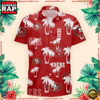 NFL San Francisco 49ers Palm Tree Pattern Hawaii Shirt