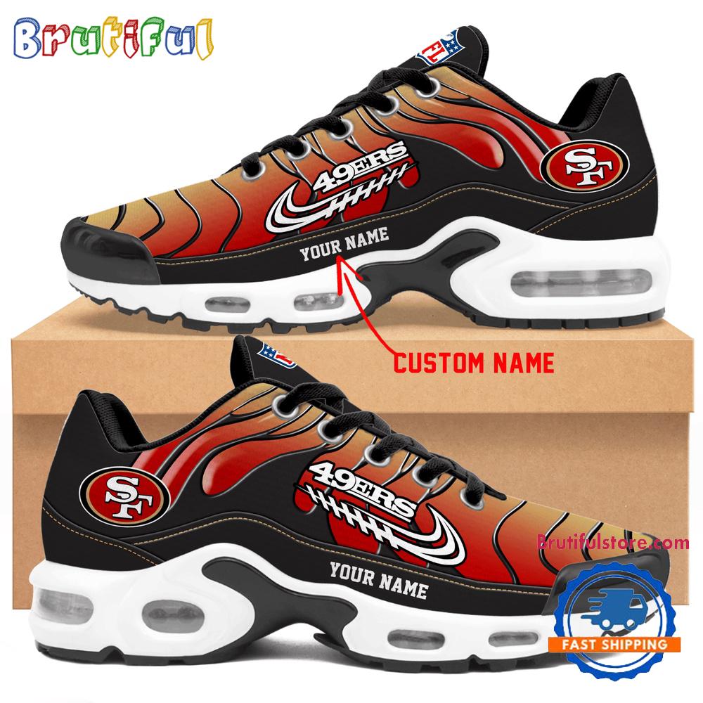 NFL San Francisco 49ers Personalized Limited Edition Air Max Plus Shoes Sneaker
