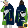 NFL Seattle Seahawks Blanket Hoodie For Fans Unisex Hoodie