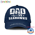 NFL Seattle Seahawks Dad Love Best Father’s Day Baseball Cap