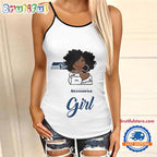 NFL Seattle Seahawks Football Summer Women’s Criss Cross Tank Top