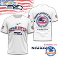 NFL Seattle Seahawks Football Team Independence Day New Design 3D Shirt