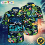 NFL Seattle Seahawks Hawaii Shirt Flower Relaxed Island Wear