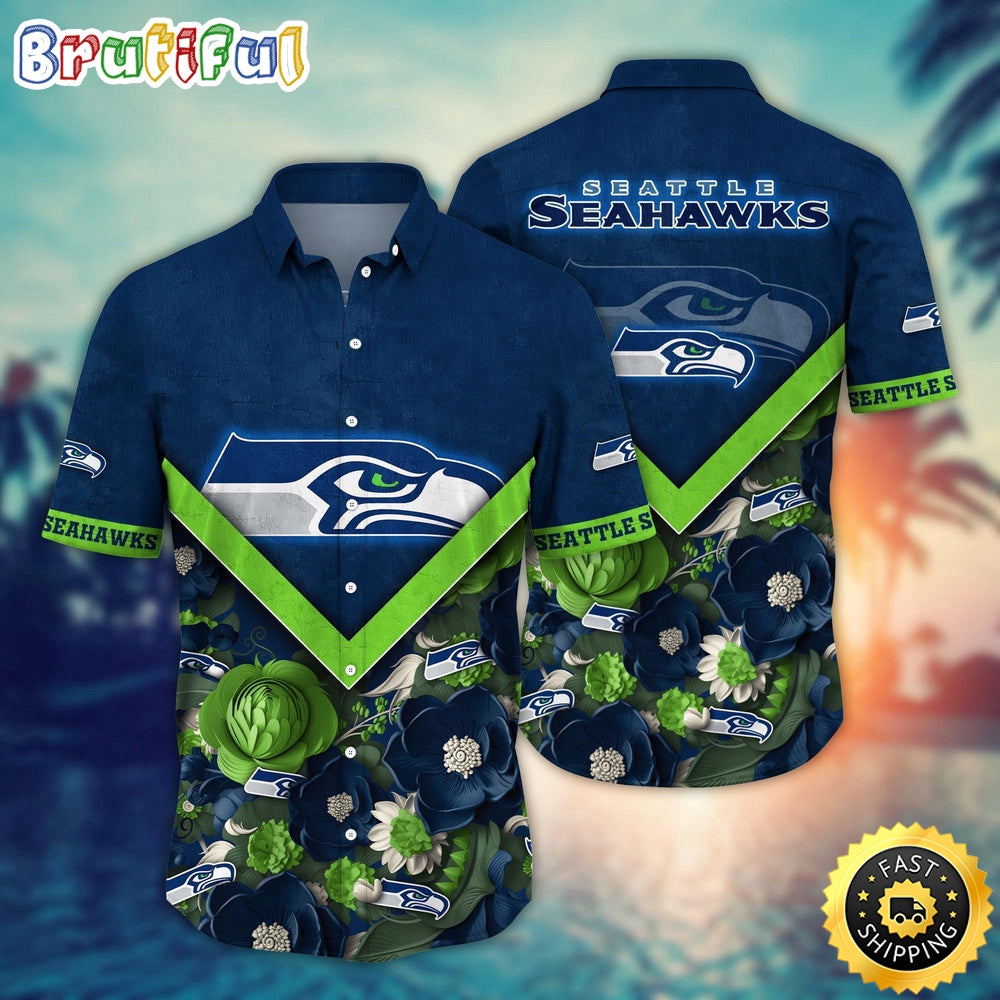 NFL Seattle Seahawks Hawaii Shirt Flower Summer Ready Shirts
