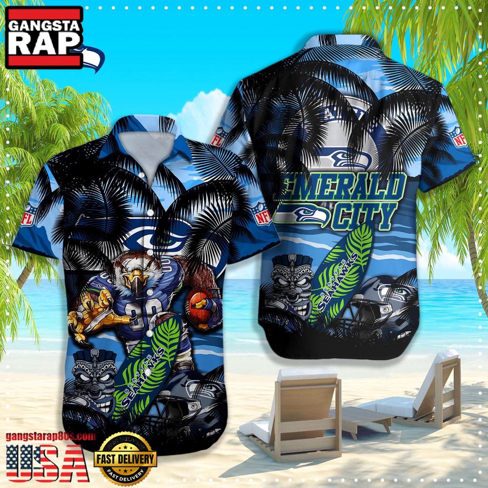 NFL Seattle Seahawks Hawaiian Shirt For Men Women