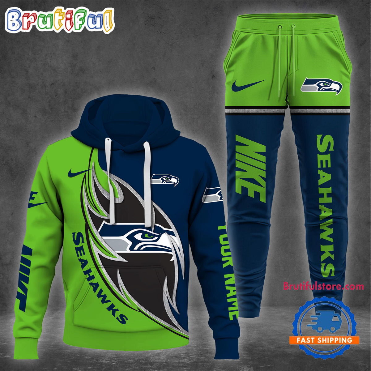 NFL Seattle Seahawks Special Football Team Design Hoodie And Pants