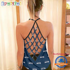 NFL Seattle Seahawks USA Independence Day Women’s Criss Cross Tank Top