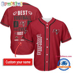 NFL Tampa Bay Buccaneers Best Dad Ever Baseball Jersey