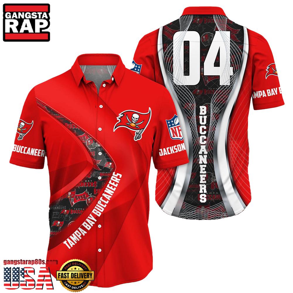 NFL Tampa Bay BuccaneersCustom Name Number New Design Hawaiian Shirt For Men Women